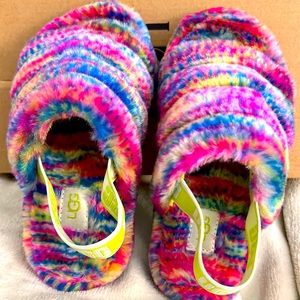 UGG Fluff Yeah Pixelate. Size 13. Gently Worn 3-5 Times.